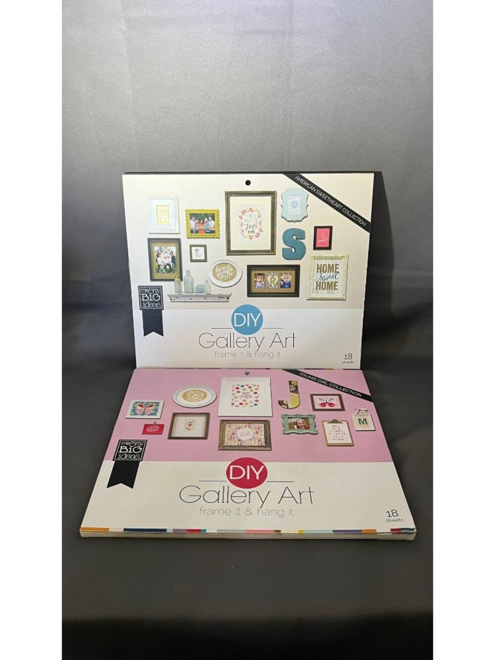 DIY Gallery Art Frame It & Hang It Collection Set 18 Sheets